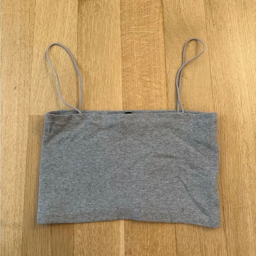 Zara Light Gray Casual Top